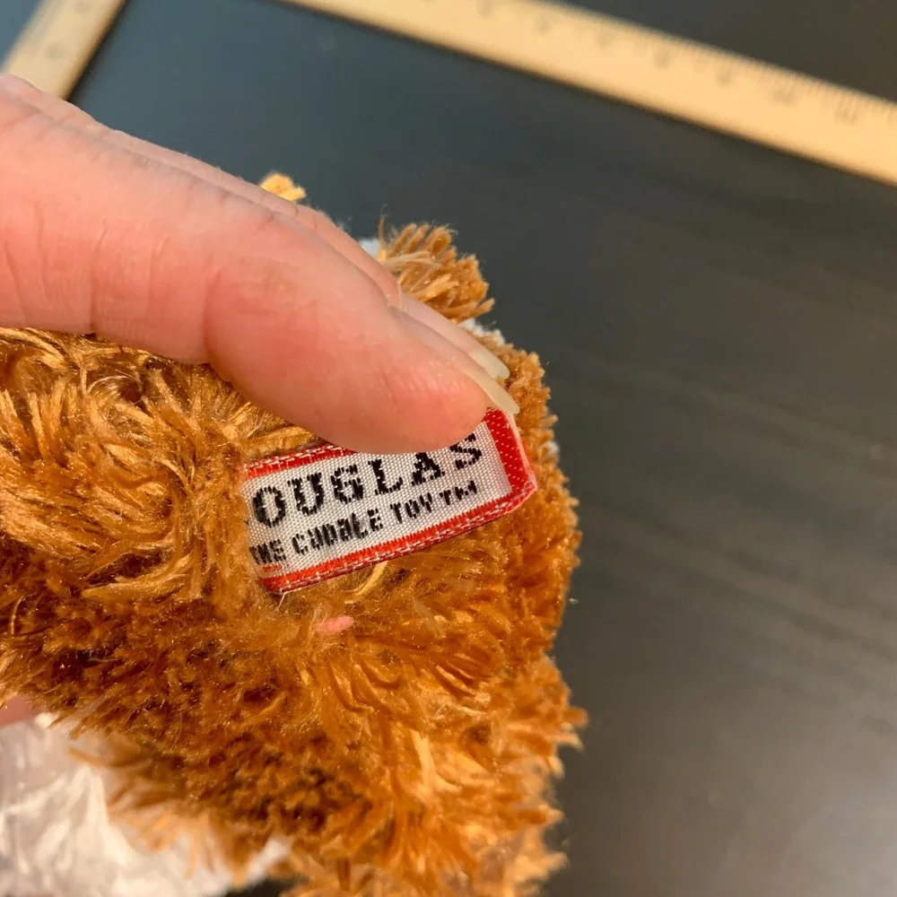 Douglas Cuddle Toy Guinea Pig Plush Brown White Stuffed Animal Small Realistic